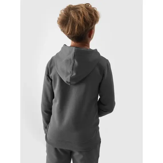 4F JUNIOR Bluza chłopięca z kapturem M1292 szara, Kolor: szary, Rozmiar: 122, 4 zdjęcie 4F JUNIOR Bluza chłopięca z kapturem M1292 szara, Kolor: szary, Rozmiar: 122, 4 zdjęcie