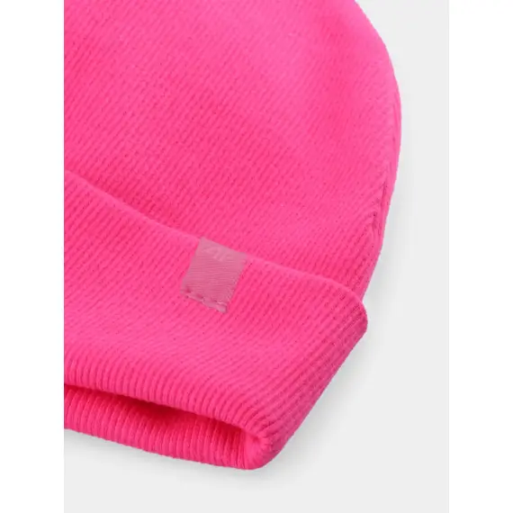 4F Czapka dziecięca U364 różowa, Kolor: różowy, Rozmiar: one size, 2 zdjęcie