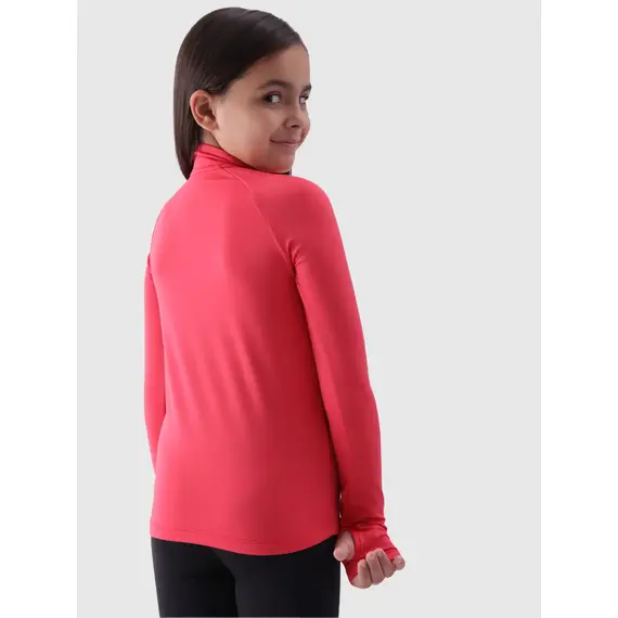 4F JUNIOR Bielizna Drapana koszulka F069 czerwona, Kolor: czerwony, Rozmiar: 134/140, 5 zdjęcie