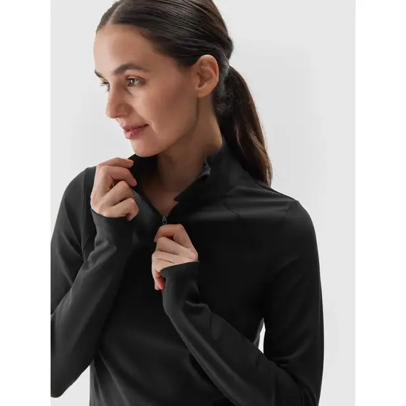 4F Bielizna Drapana koszulka F070 czarna, Kolor: czarny, Rozmiar: S, 3 zdjęcie