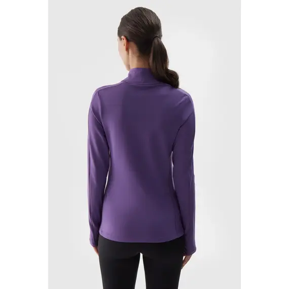 4F Bielizna Drapana koszulka F071 fioletowa, Kolor: fioletowy, Rozmiar: L, 2 zdjęcie