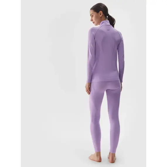 4F Bielizna Bezszwowa - legginsy F159 fioletowe, Kolor: fioletowy, Rozmiar: XS/S, 3 zdjęcie