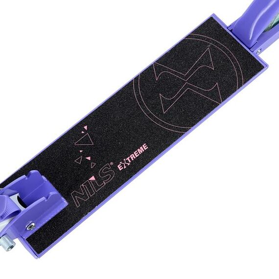 HD120L LED HULAJNOGA DZIECIĘCA SKŁADANA NILS EXTREME fioletowa, Kolor: fioletowy, Waga: 2,4, 5 zdjęcie