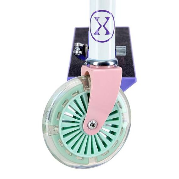 HD120L LED HULAJNOGA DZIECIĘCA SKŁADANA NILS EXTREME fioletowa, Kolor: fioletowy, Waga: 2,4, 6 zdjęcie