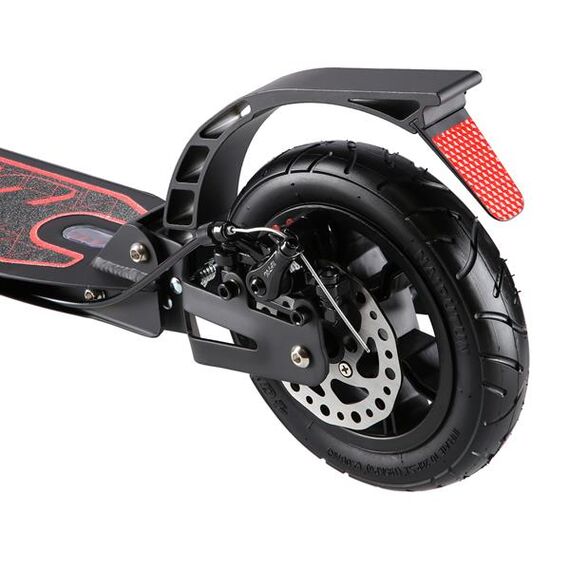 NILS EXTREME hulajnoga z hamulcem tarczowym HM209T, Kolor: czarno-czerwony, Waga: 2, 7 zdjęcie