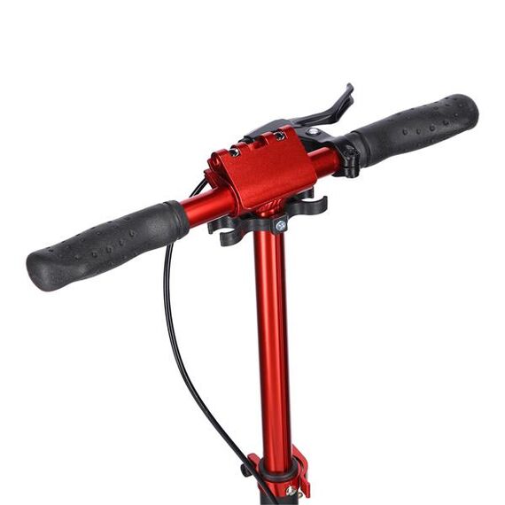 NILS EXTREME hulajnoga z hamulcem tarczowym HM209T, Kolor: czarno-czerwony, Waga: 2, 9 zdjęcie