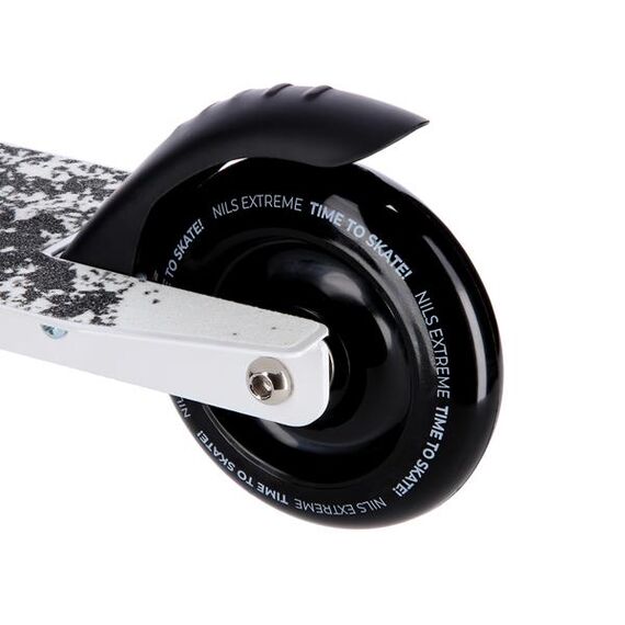 NILS EXTREME Hulajnoga do trików HS138 czarno-biała, Kolor: czarny, Waga: 2, 6 zdjęcie