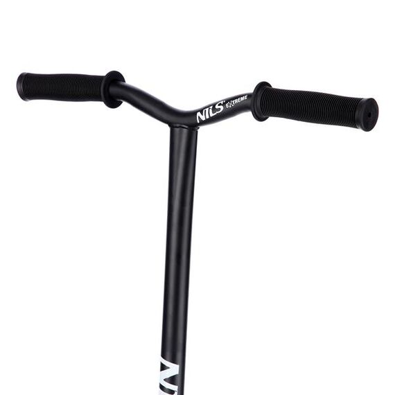 NILS EXTREME Hulajnoga do trików HS138 czarno-biała, Kolor: czarny, Waga: 2, 8 zdjęcie