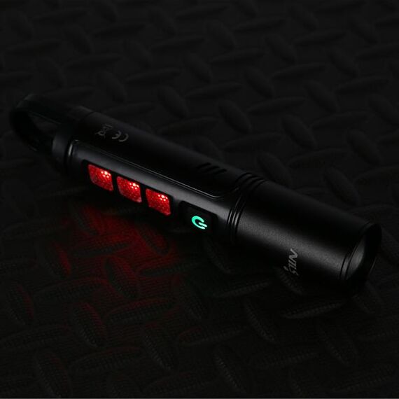 NILS CAMP latarka lampka turystyczna LED kempingowa 800 LM NC0003 czarna, 7 zdjęcie