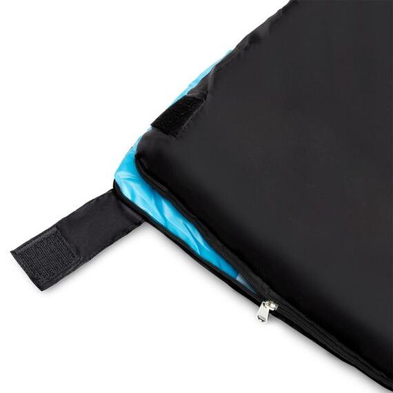 NILS CAMP śpiwór turystyczny kempingowy kołdra 190x75cm NC2002 czarny, Kolor: czarno-niebieski, Waga: 1,1, 6 zdjęcie