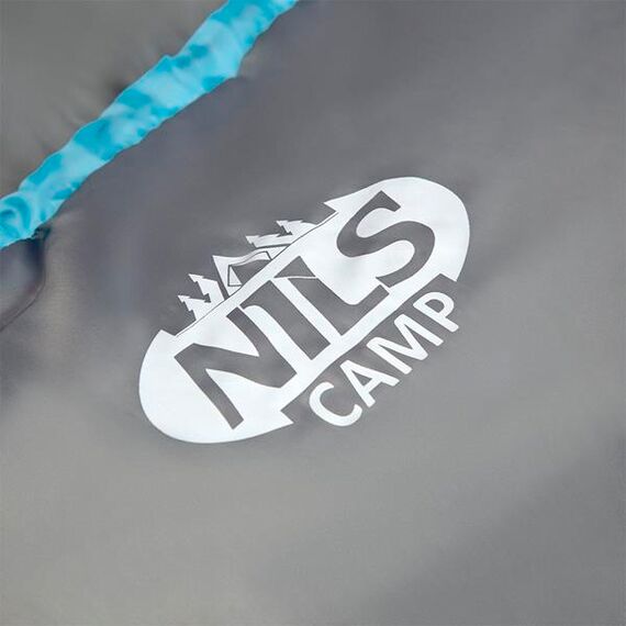 NILS CAMP śpiwór turystyczny typu kołdra z kapturem 205x75cm NC2008 niebieski, Kolor: niebieski, Waga: 0,8, Rozmiar: M, 12 zdjęcie