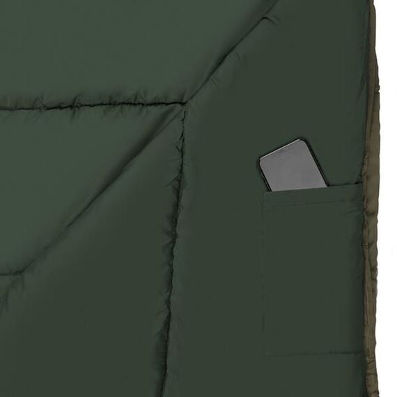 NILS CAMP śpiwór turystyczny 220x80cm kempingowy typu mumia NC2012, Kolor: zielony, Waga: 1,1, 7 zdjęcie