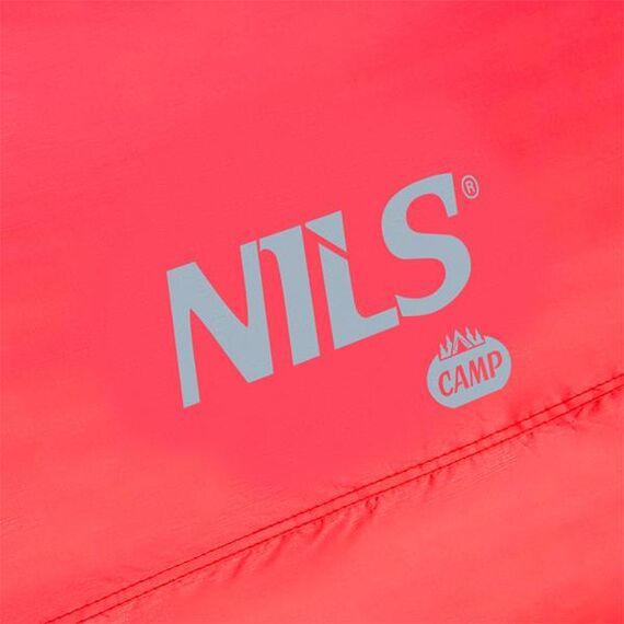 NC3142 Namiot Plażowy Samorozkładający Podłoga Czerwono-Szary NILS CAMP, 12 zdjęcie