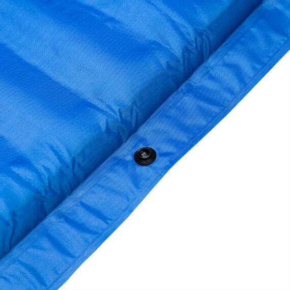 NILS CAMP mata samopompująca turystyczna z poduszką NC4001 czarna, Kolor: niebieski, 7 zdjęcie