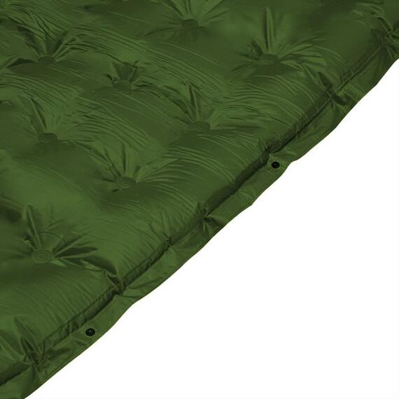 NILS CAMP mata samopompująca turystyczna z poduszką NC4018 zielona, Kolor: ciemnozielony, Waga: 0,9, 9 zdjęcie