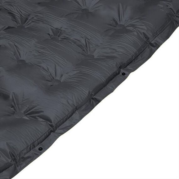 NILS CAMP mata samopompująca turystyczna z poduszką NC4018 zielona, Kolor: ciemnoszary, Waga: 1, 9 zdjęcie