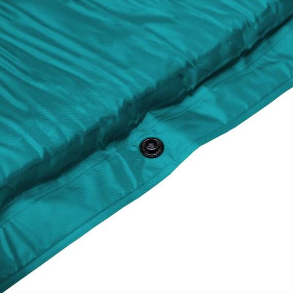 NILS CAMP mata samopompująca turystyczna z poduszką NC4018 zielona, Kolor: morski, Waga: 1, 4 zdjęcie