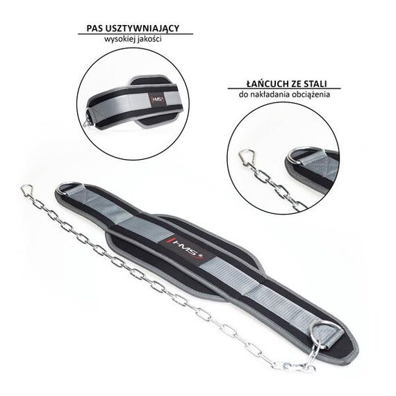 PST04 PAS OBCIĄŻENIOWY DO ĆWICZEŃ SIŁOWYCH HMS, 3 zdjęcie