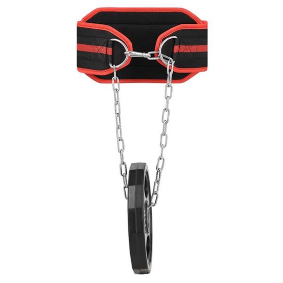 HMS PSTX05 pas na obciążenie do dipów i podciągania pomarańczowy/czarny, 11 zdjęcie