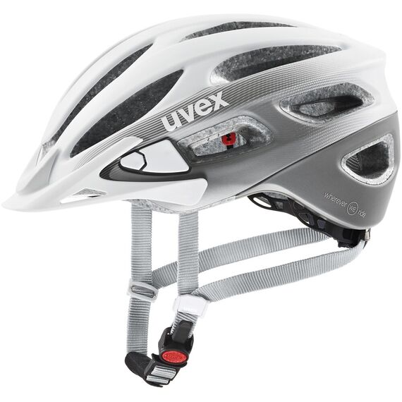 UVEX Kask rowerowy True Cc, Kolor: biały, Rozmiar: 52-55