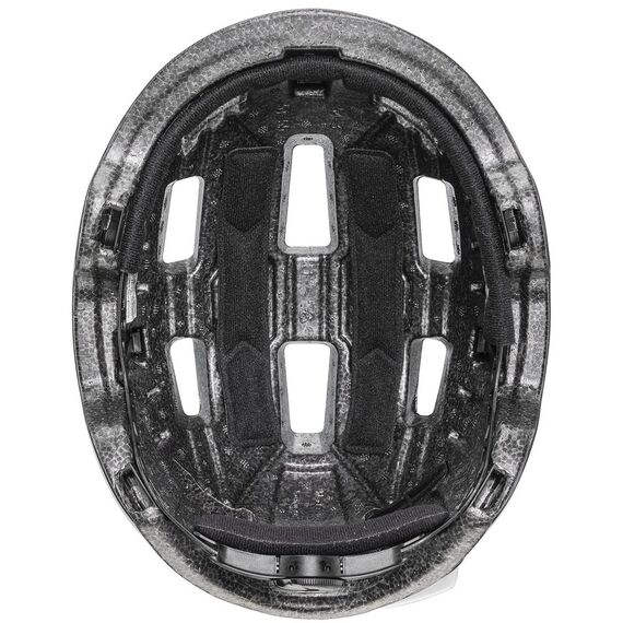 UVEX Kask rowerowy dziecięcy Hlmt 4 Reflexx z naklejkami, Kolor: czarny, Rozmiar: 51-55, 6 zdjęcie