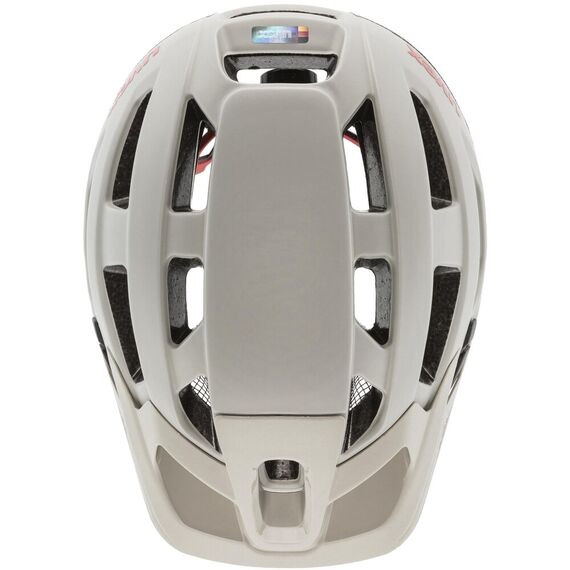 UVEX Kask rowerowy Finale 2.0 Tocsen, Kolor: szary, Rozmiar: 52-57, 5 zdjęcie