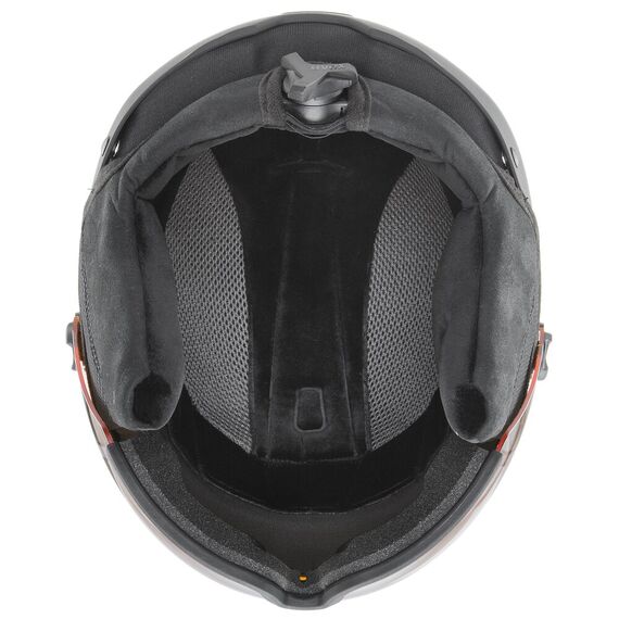 UVEX Kask z wizjerem Hlmt 600 Visor czarny, 2 zdjęcie