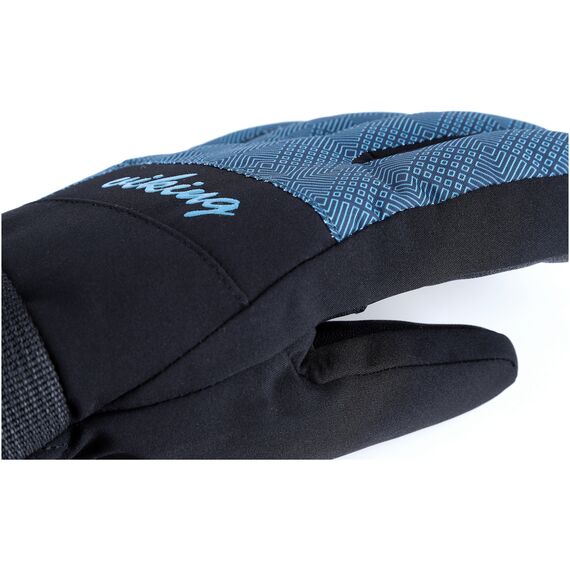 Rękawice Narciarskie Damskie VIKING Tanuka Ski Czarny/Niebieski, Kolor: niebieski, Rozmiar: 6, 3 zdjęcie