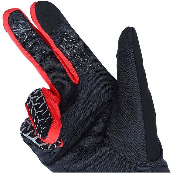 Rękawice dla Dorosłych z Systemem Obsługi Telefonów VIKING Orton Multifunction, Kolor: czarno-czerwony, Rozmiar: 6, 4 zdjęcie