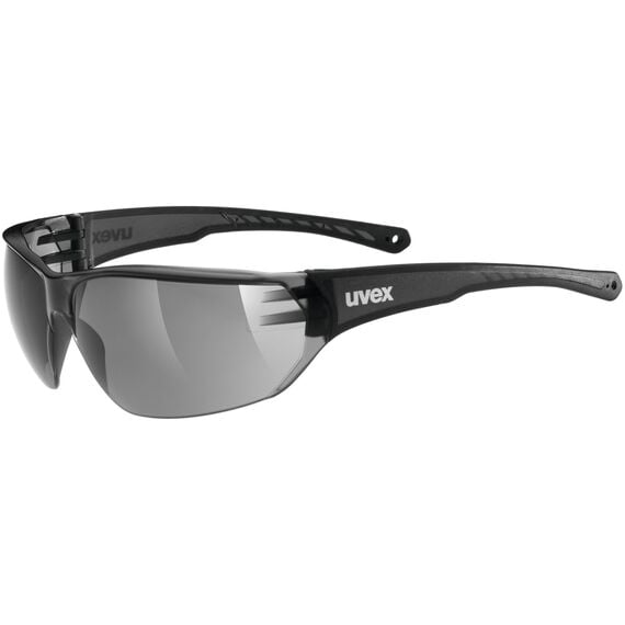 UVEX Okulary sportstyle 204 (53/0/525/9118/UNI), Kolor: czarny, Rozmiar: one size