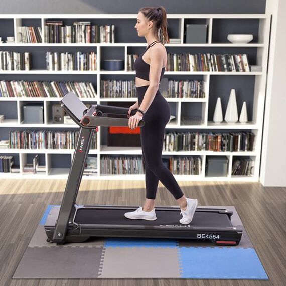 Mata puzzle pod sprzęt do ćwiczeń 9 elementów 180x180cm MP10 niebieska/szara, Kolor: blue-grey, Waga: 0,8, 5 zdjęcie