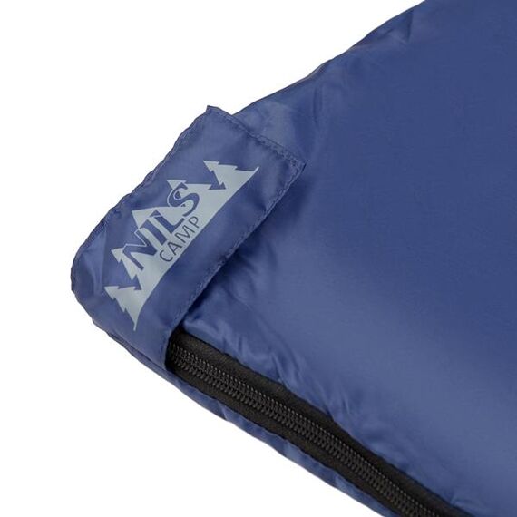 NILS CAMP śpiwór turystyczny kempingowy kołdra 190x75cm NC2002 czarny, Kolor: granatowo-szary, Waga: 0,8, 14 zdjęcie