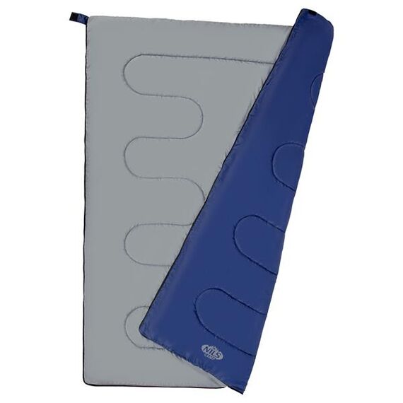 NILS CAMP śpiwór turystyczny kempingowy kołdra 190x75cm NC2002 czarny, Kolor: granatowo-szary, Waga: 0,8, 15 zdjęcie
