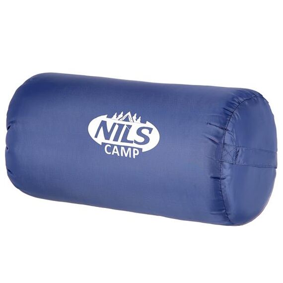 NILS CAMP śpiwór turystyczny kempingowy kołdra 190x75cm NC2002 czarny, Kolor: granatowo-szary, Waga: 0,8, 16 zdjęcie