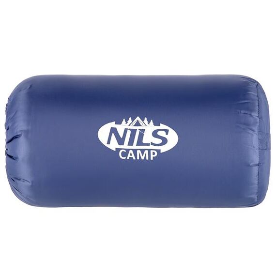 NILS CAMP śpiwór turystyczny kempingowy kołdra 190x75cm NC2002 czarny, Kolor: granatowo-szary, Waga: 0,8, 17 zdjęcie