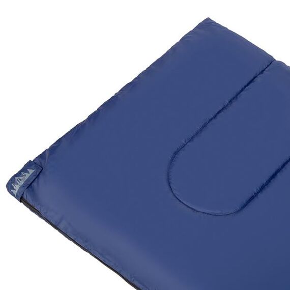 NILS CAMP śpiwór turystyczny kempingowy kołdra 190x75cm NC2002 czarny, Kolor: granatowo-szary, Waga: 0,8, 8 zdjęcie