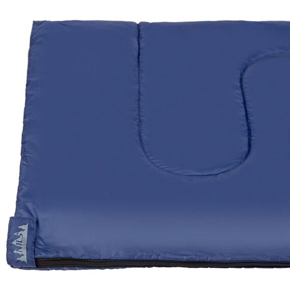 NILS CAMP śpiwór turystyczny kempingowy kołdra 190x75cm NC2002 czarny, Kolor: granatowo-szary, Waga: 0,8, 9 zdjęcie