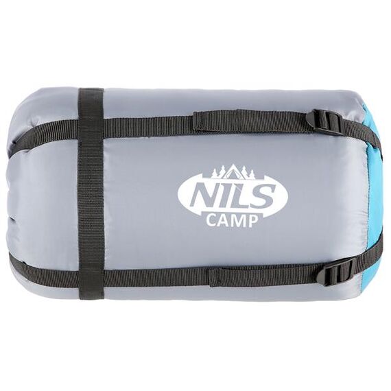 NILS CAMP śpiwór turystyczny typu kołdra z kapturem 205x75cm NC2008 zielony, Kolor: zielony, Waga: 0,8, Rozmiar: M, 14 zdjęcie