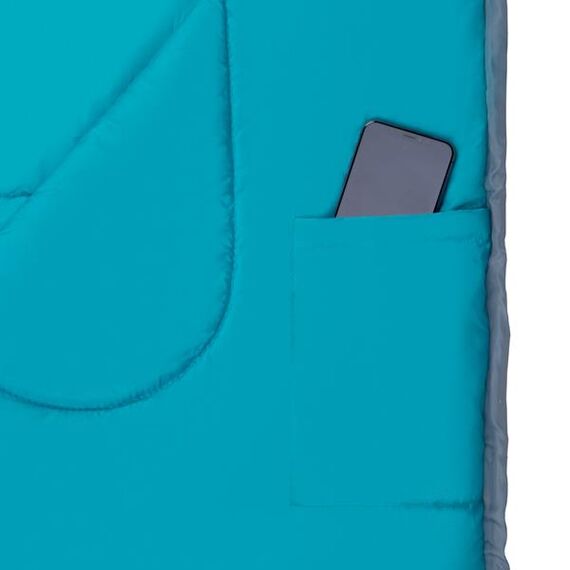 NILS CAMP śpiwór turystyczny typu kołdra z kapturem 205x75cm NC2008 zielony, Kolor: zielony, Waga: 0,8, Rozmiar: M, 8 zdjęcie