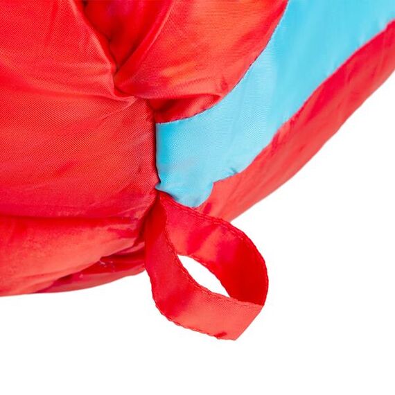 NILS CAMP śpiwór turystyczny 220x80cm kempingowy typu mumia NC2012 czerwony, Kolor: czerwono-niebieski, Waga: 1,1, 15 zdjęcie