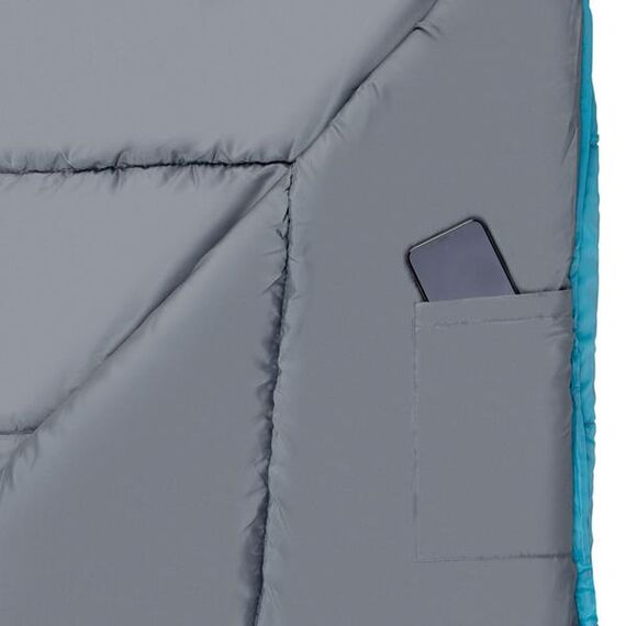 NILS CAMP śpiwór turystyczny 220x80cm kempingowy typu mumia NC2012 czerwony, Kolor: czerwono-niebieski, Waga: 1,1, 9 zdjęcie