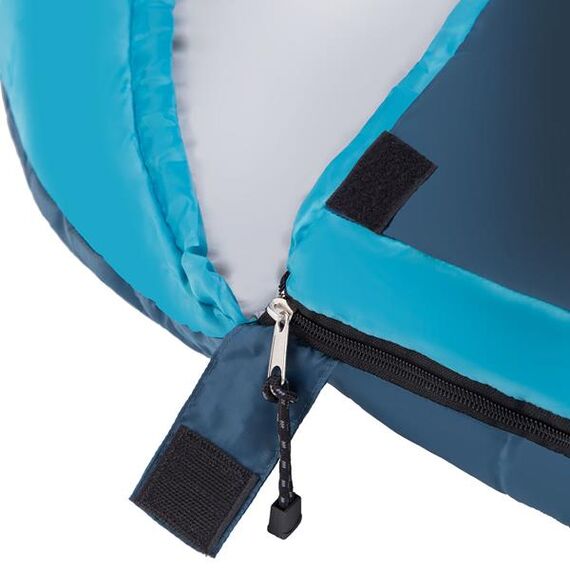 NILS CAMP śpiwór turystyczny 220x80cm kempingowy typu mumia NC2012, Kolor: szaro-niebieski, Waga: 1,1, 10 zdjęcie