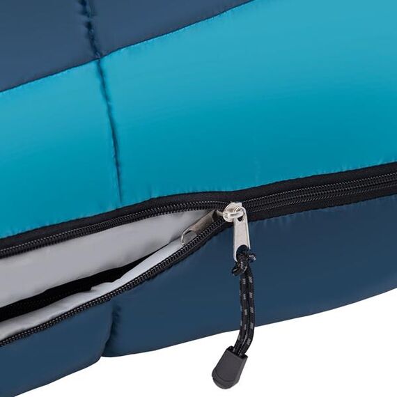 NILS CAMP śpiwór turystyczny 220x80cm kempingowy typu mumia NC2012, Kolor: szaro-niebieski, Waga: 1,1, 8 zdjęcie