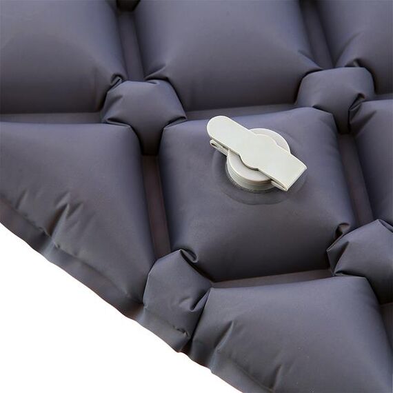 NILS CAMP mata turystyczna samopompująca z pompką NC4006 szara, 11 zdjęcie