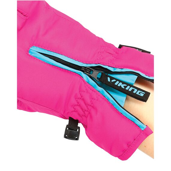 Rękawice Narciarskie Dziecięce VIKING Asti Ski Kids, Rozmiar: 5, 3 zdjęcie