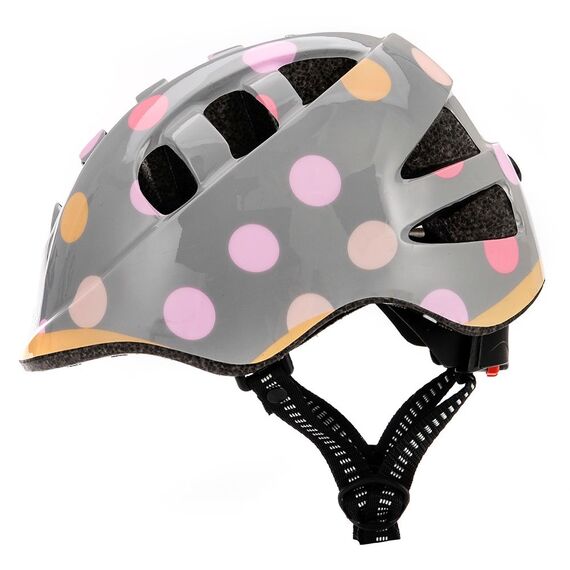 METEOR Kask rowerowy MA-2, Kolor: szary, Rozmiar: 52-56