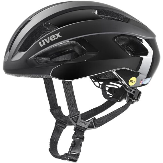 UVEX Kask Rise Pro Mips, Kolor: czarny, Rozmiar: 52-56