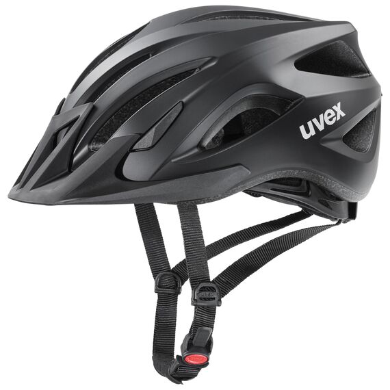 UVEX Kask rowerowy Viva 3 czarny, Kolor: szaro-czarny, Rozmiar: 52-57