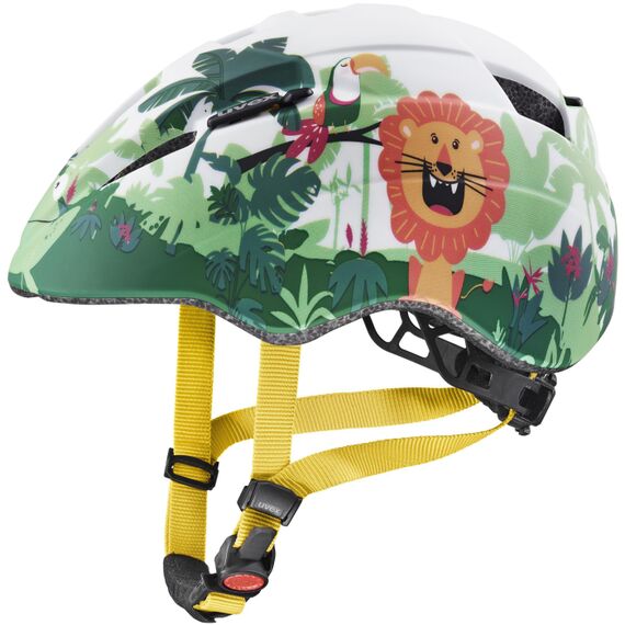 Kask Rowerowy Dziecięcy UVEX Kid 2 CC, Kolor: zielony, Rozmiar: 46-52