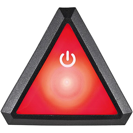 UVEX Lampka plug-in LED, Kolor: czerwono/czarny, Rozmiar: one size